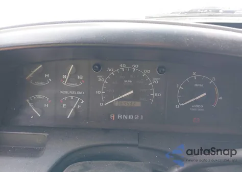 1995 Ford F250 из США, поврежденный, VIN 1FTHX25F3SKB66415